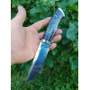 ТЕМНИЙ ЛОРД ІІ авторський ніж ручної роботи Alexknifemaker, сталь Elmax, 62 HRC